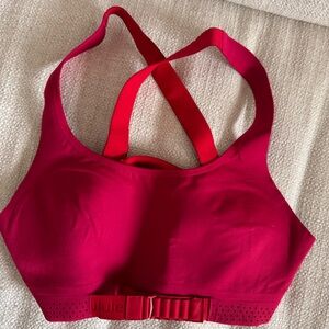 Lululemon Adapt the Strap Sports Bra, pink, size 6